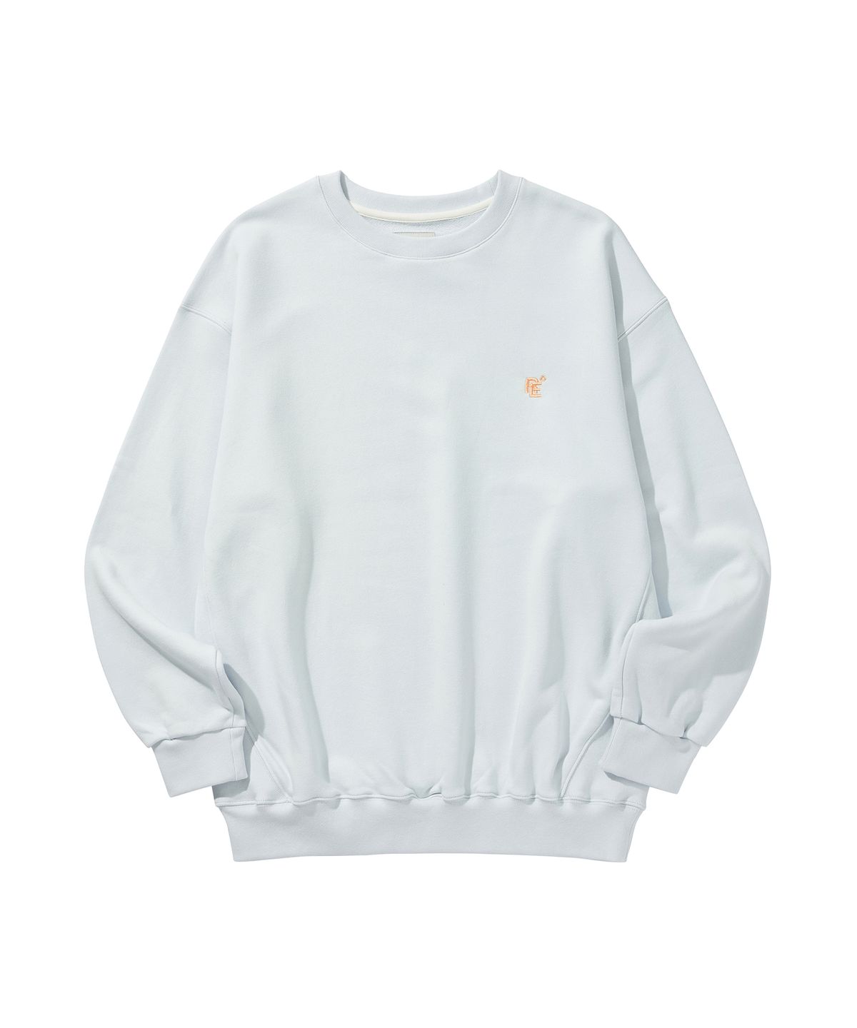 리베레(LIBERE) LOGO CREW SWEAT / ICE WHITE