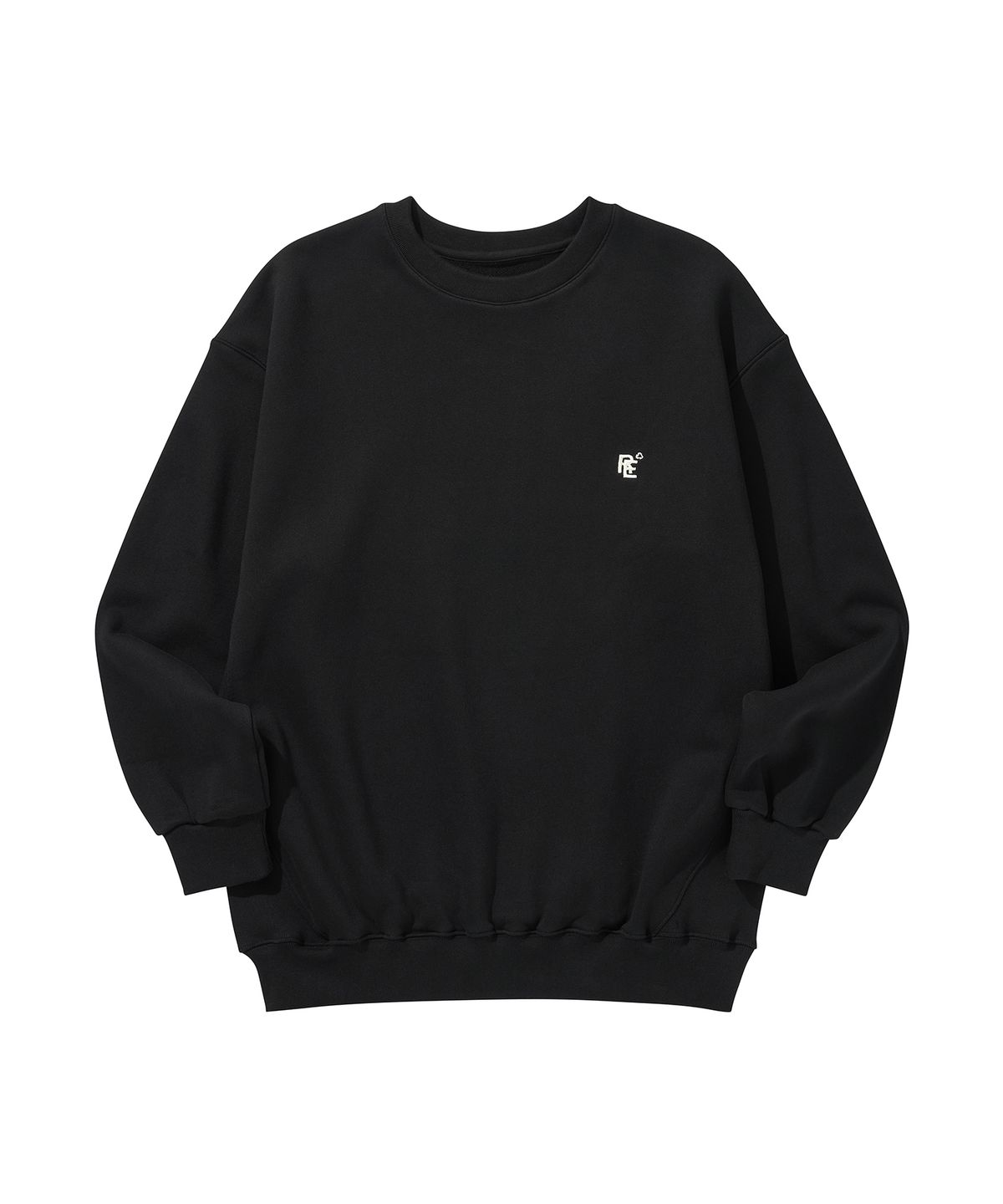 리베레(LIBERE) LOGO CREW SWEAT / BLACK