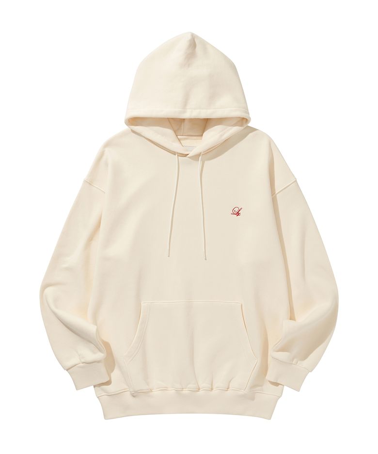 FLOWER HOODIE / IVORY
