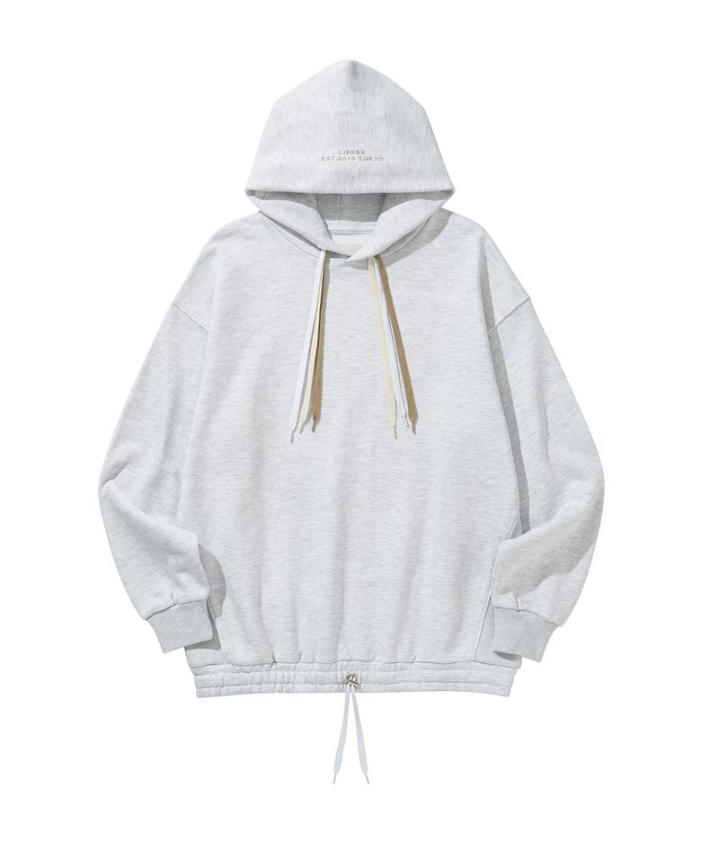 MULTI STRING HOODIE / M GRAY