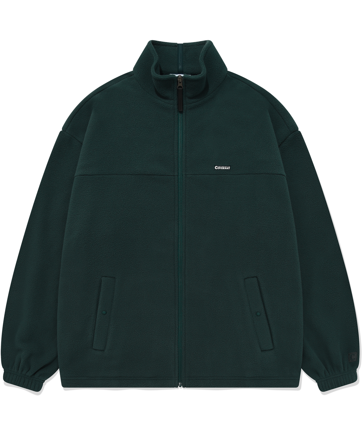 【COVERNAT】FLEECE ZIP-UP JACKET★安全発送★正規品★男女兼用 MUSINSA | COVERNAT fleece zip-up jacket green