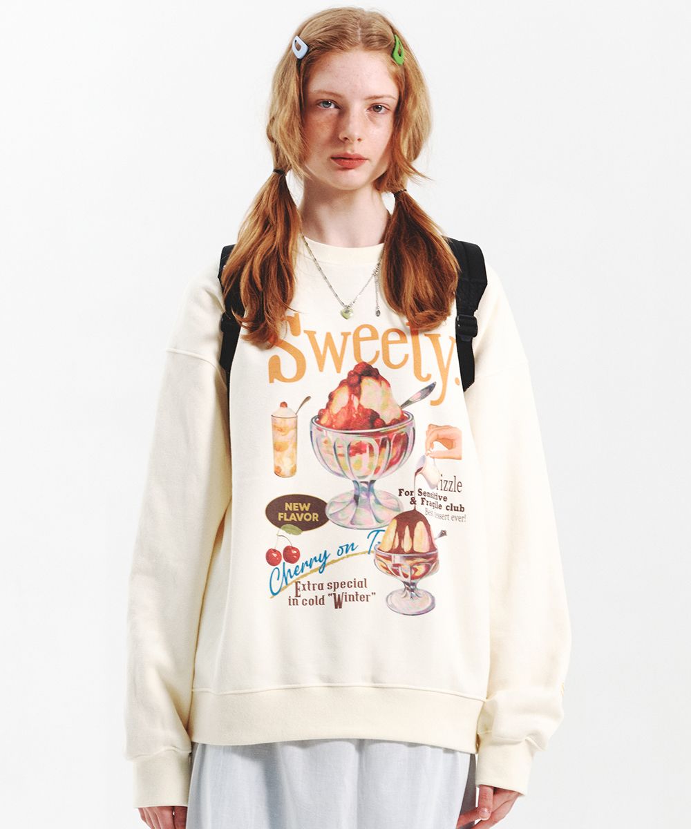★MAINBOOTH★Sugary Sweatshirt(BLACK)★正規品/韓国直送料込 PROJECT G/R] Sxx Parody Hoodie Black 正規品 韓国ブランド