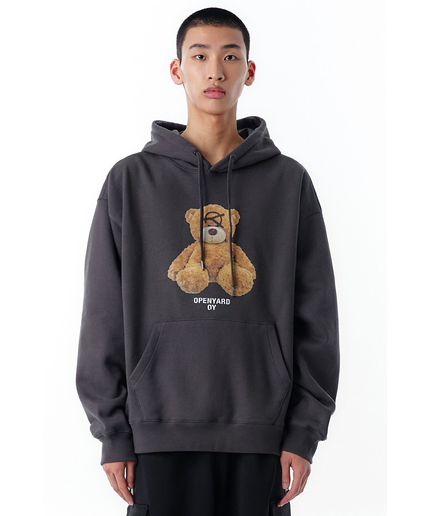★OY★TEDDY ODOLLY HOODIE-DUST GREY★正規品/韓国直送料込 MUSINSA | OY TEDDY ODOLLY HOODIE - DUST GRAY