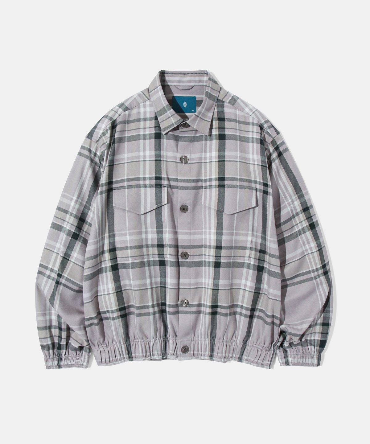 다이아몬드 레이라(DIAMOND LAYLA) Camp Check Double Pocket Shirt Jacket S130 - Beige