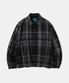 Camp Check Double Pocket Shirt Jacket S130 - Black