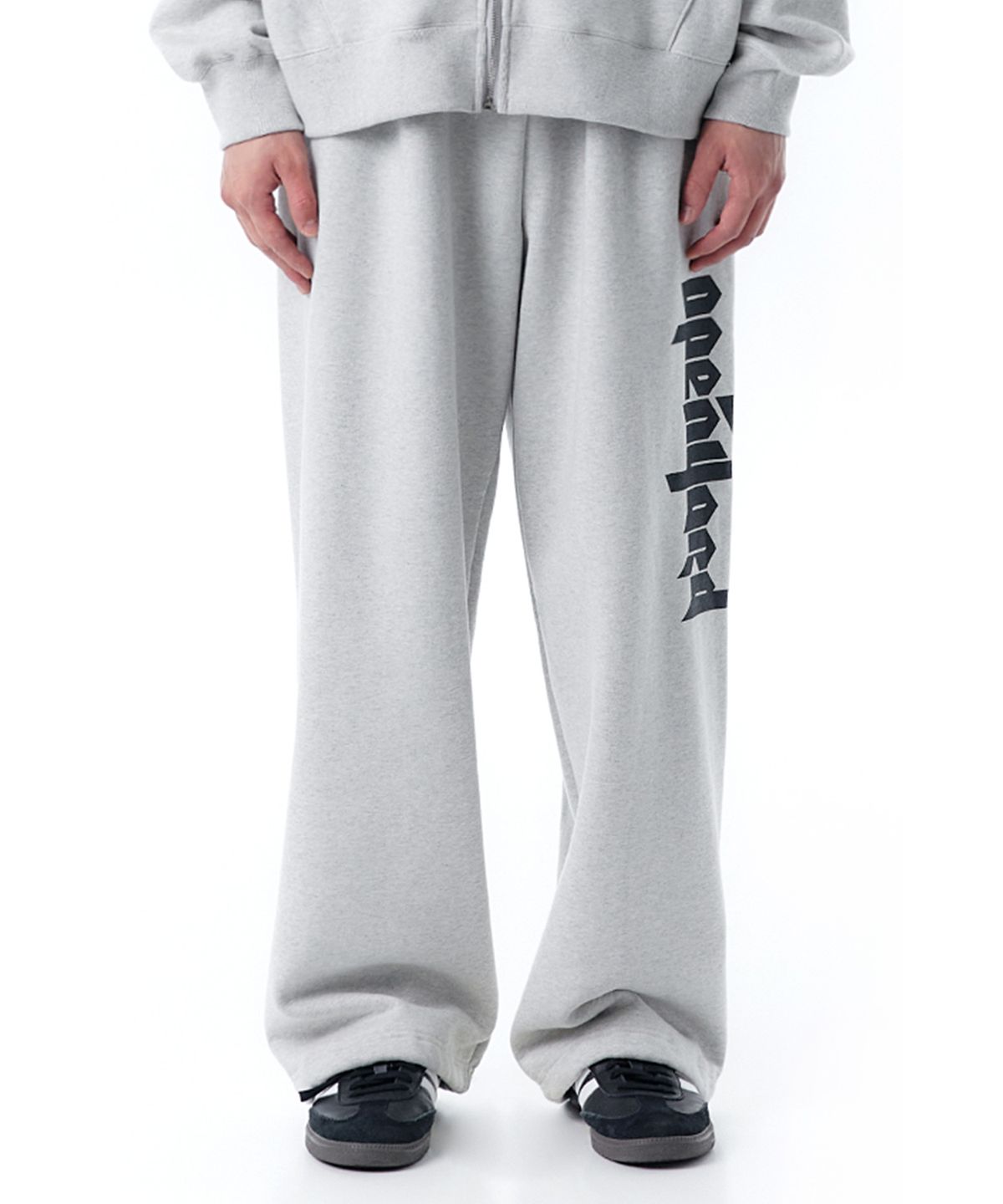 오픈야드(오와이)(OPENYARD(OY)) OPYD LOGO SWEAT PANT-GREY