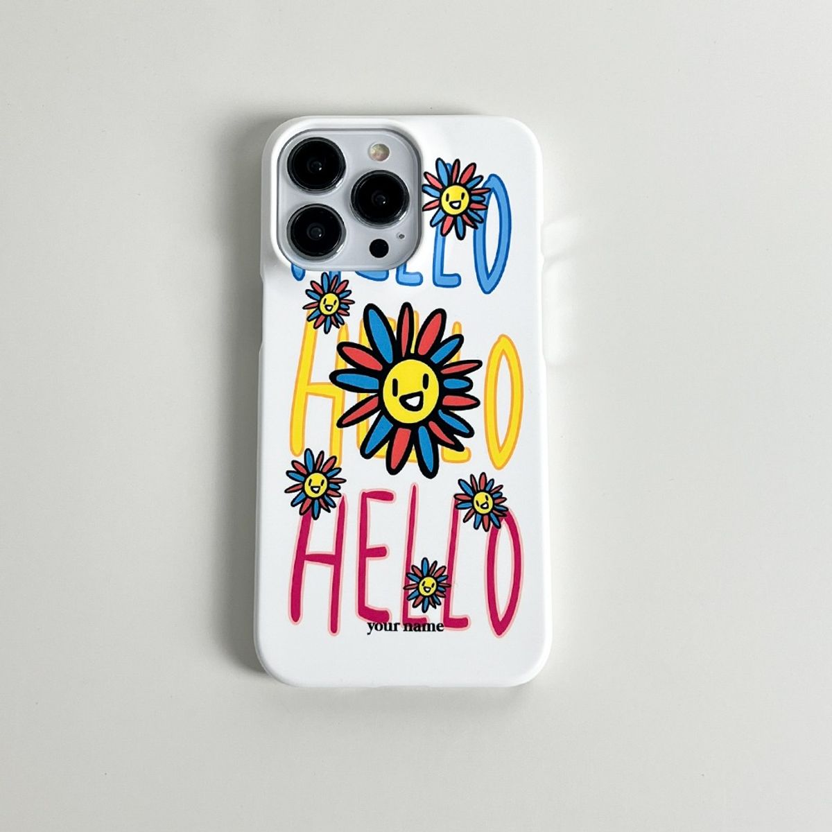 에이쓰리비쓰리(A3B3) (Phone Case) Doodle Flower
