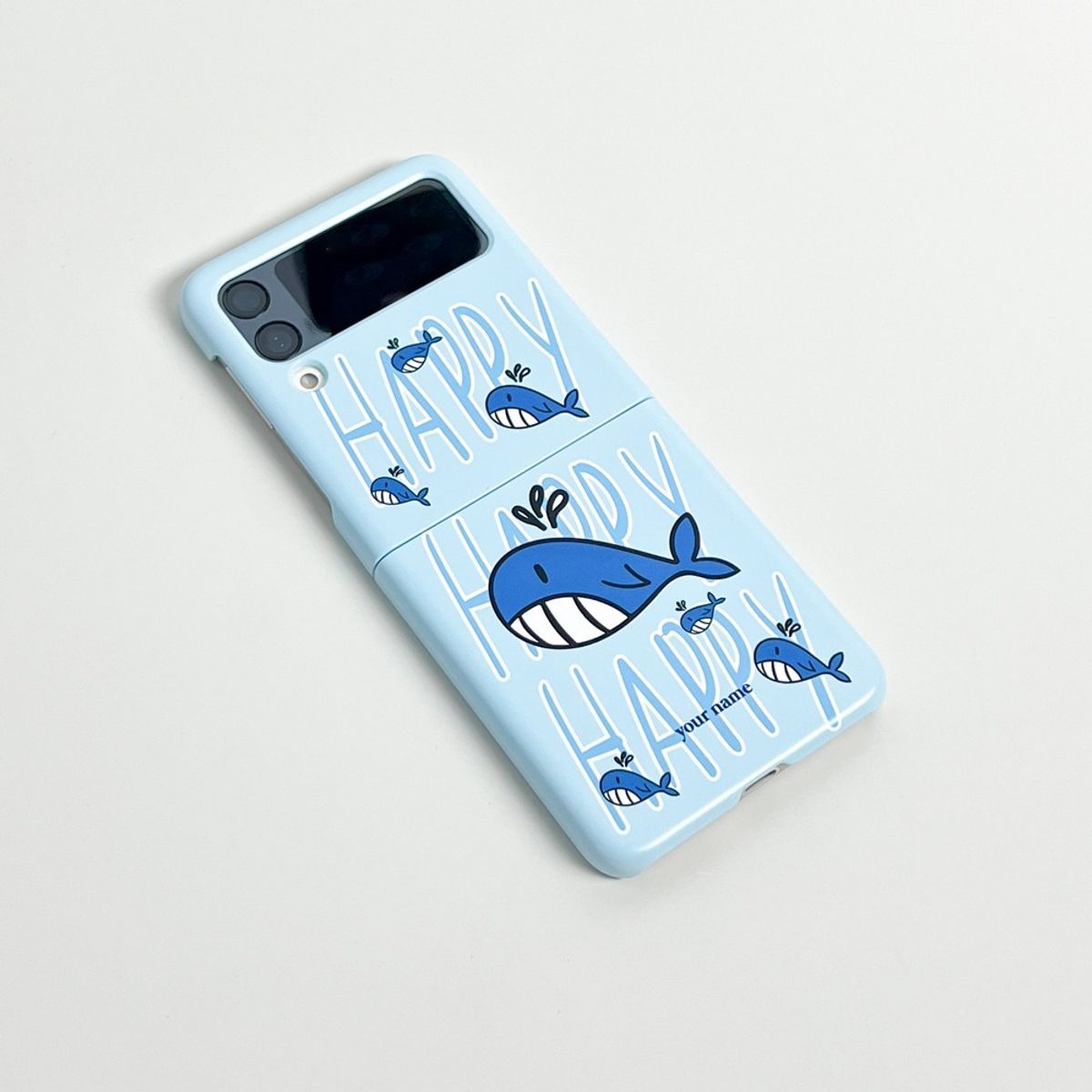 에이쓰리비쓰리(A3B3) (Z Flip 3.4.5) Doodle Whale