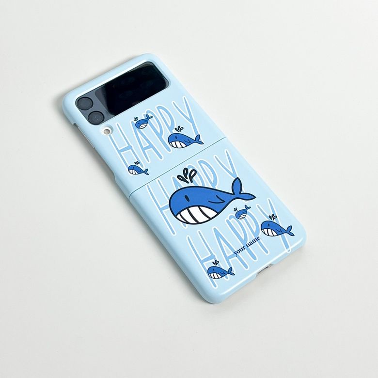 (Z Flip 3.4.5) Doodle Whale