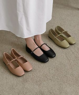 니브레 메리제인 플랫슈즈 (1cm)