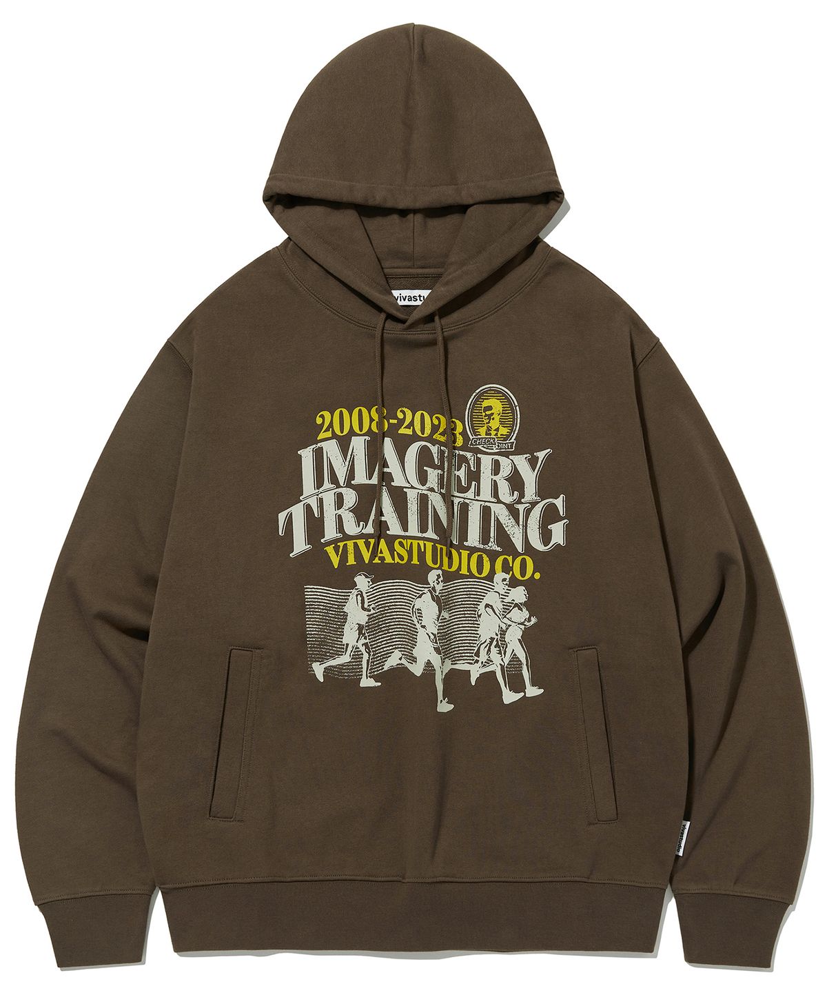 비바스튜디오(VIVASTUDIO) RUNNING HOODIE [BROWN KHAKI]