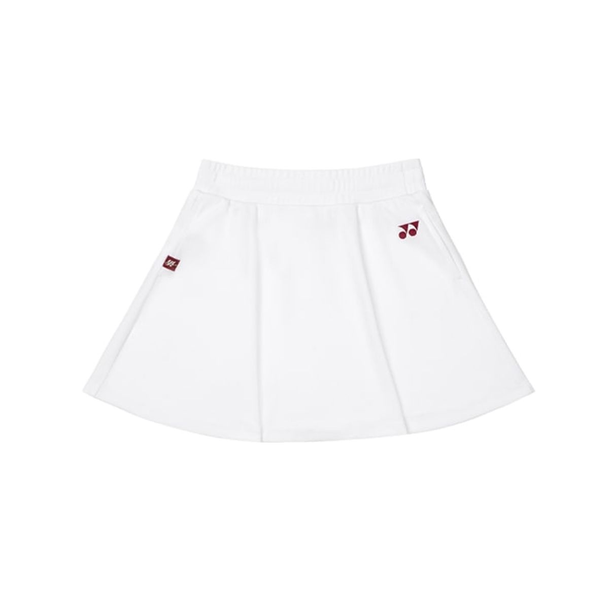 요넥스(YONEX) 235PS002F 화이트 여성용 사이드 포켓 테니스 스커트