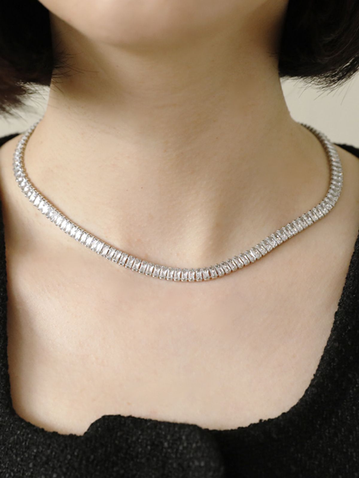 소수(SOSOO) Julllog Tennis Necklace bracelet set 줄로그 테니스 목걸이 팔찌 세트