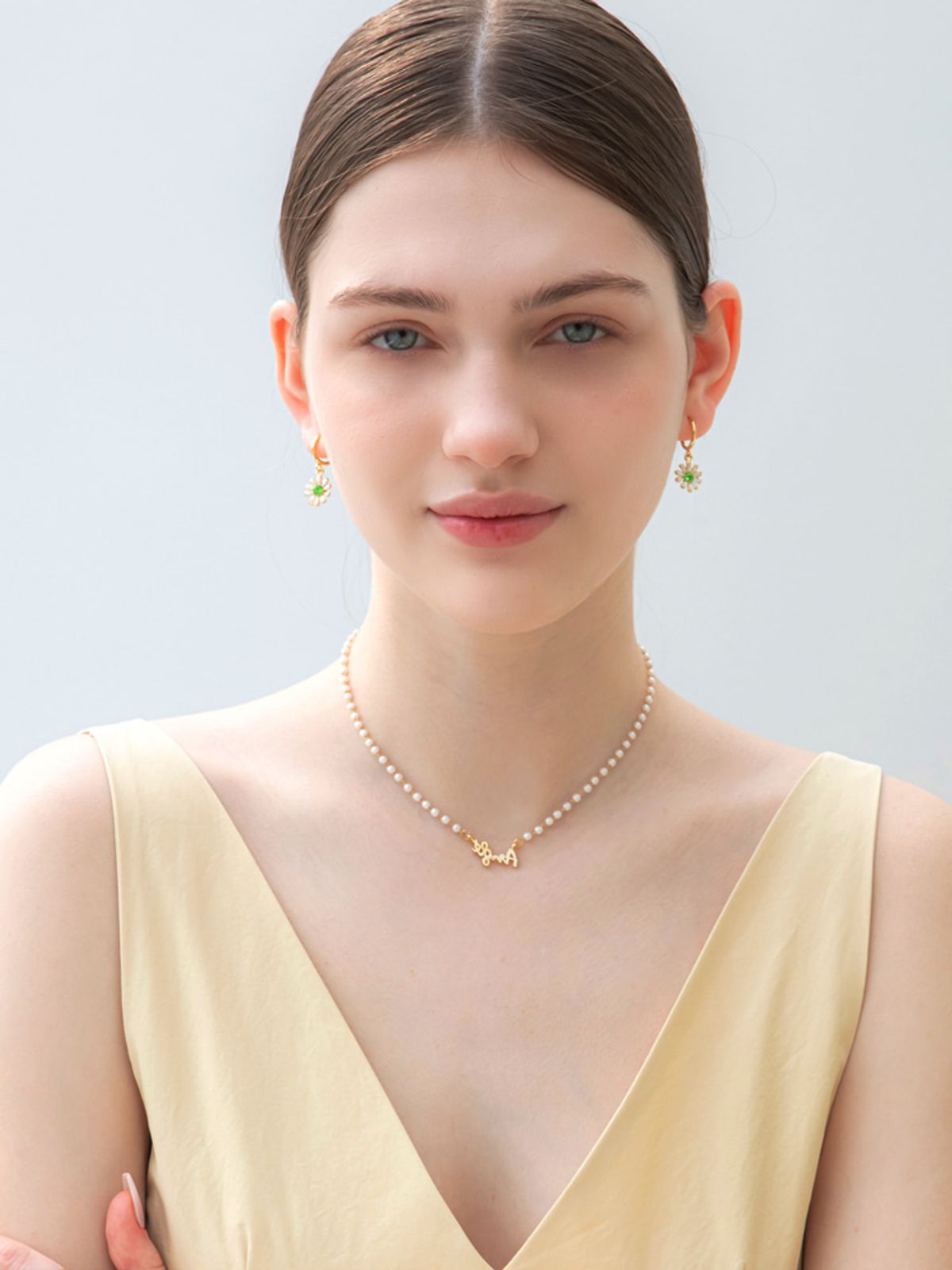 소수(SOSOO) Pendant pearl necklace 펜던트 진주 목걸이