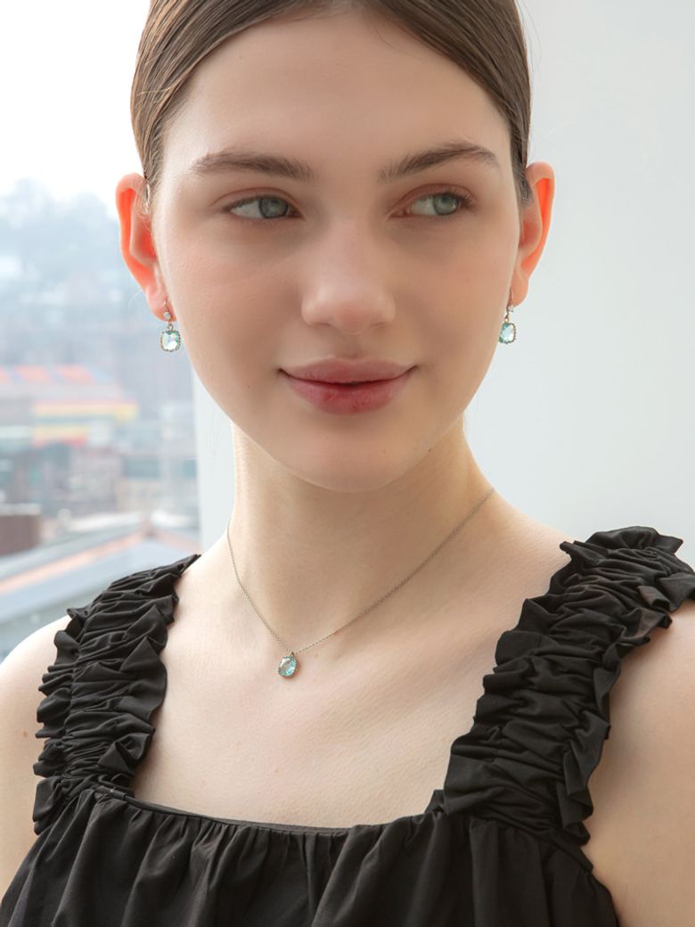 Marin Glade Necklace Earring SET  마린 글레이드 목걸이 귀걸이 세트