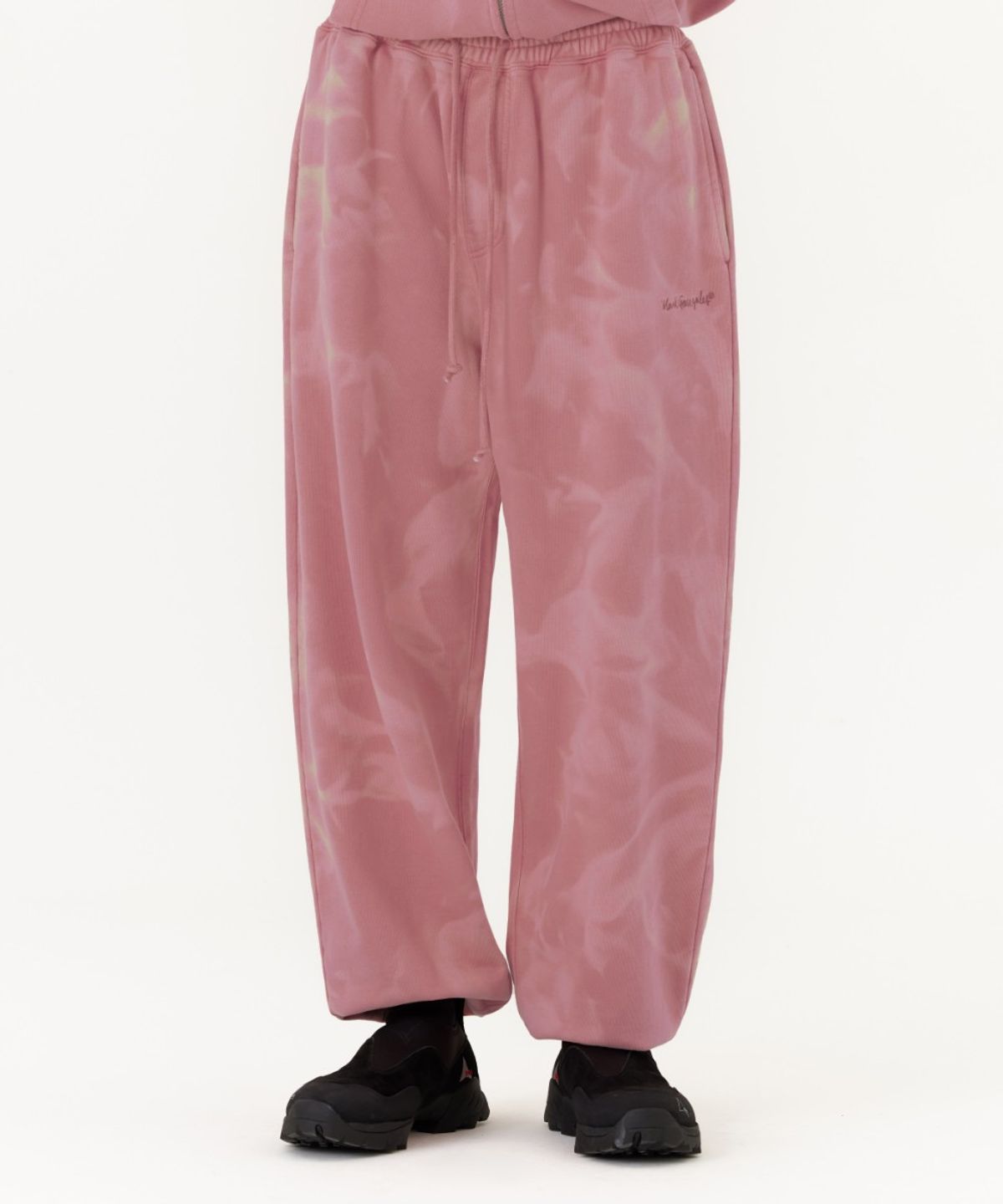 마크곤잘레스(MARK GONZALES) MG SUN BLEACH SWEAT JOGGER PANT - PINK