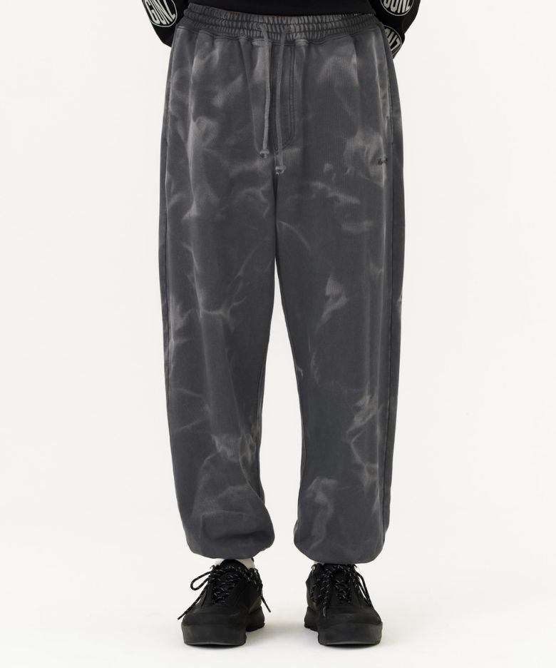 MG SUN BLEACH SWEAT JOGGER PANT - CHARCOAL