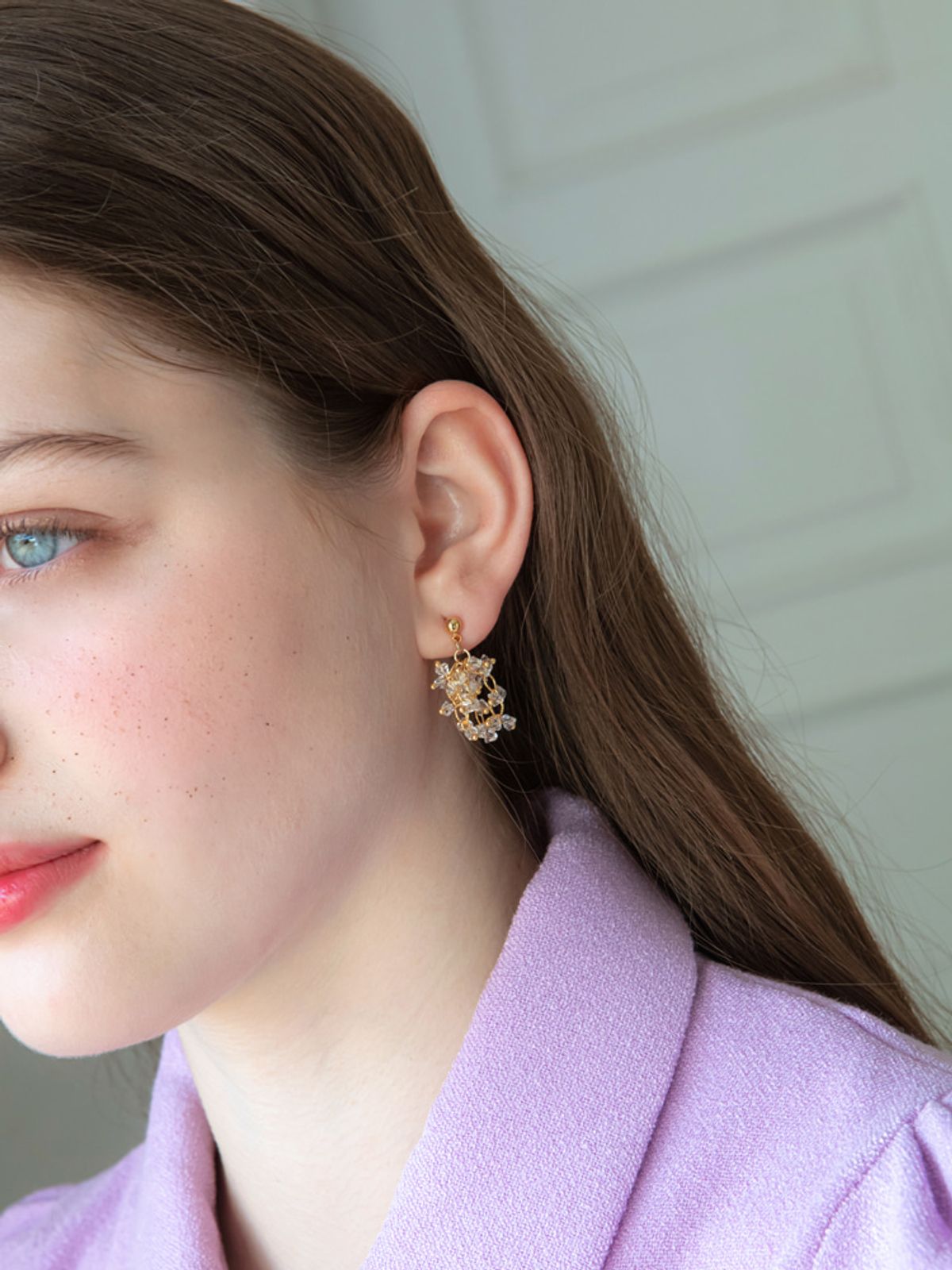 소수(SOSOO) Chrisal Earring 크리스얼 귀걸이