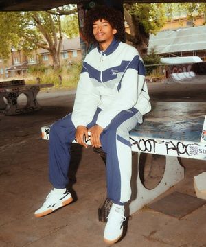 헤리티지 조거 팬츠 - 네이비