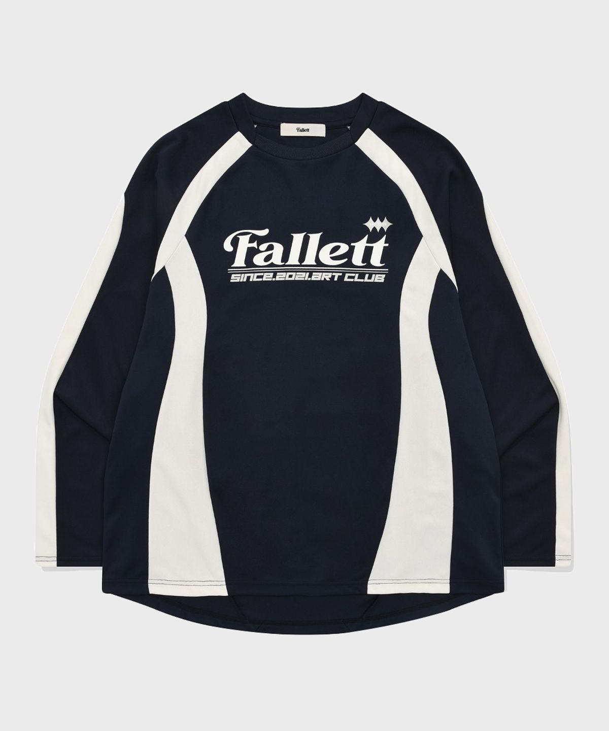 팔렛(FALLETT) 스포츠 클럽 풋볼 져지 롱슬리브 네이비