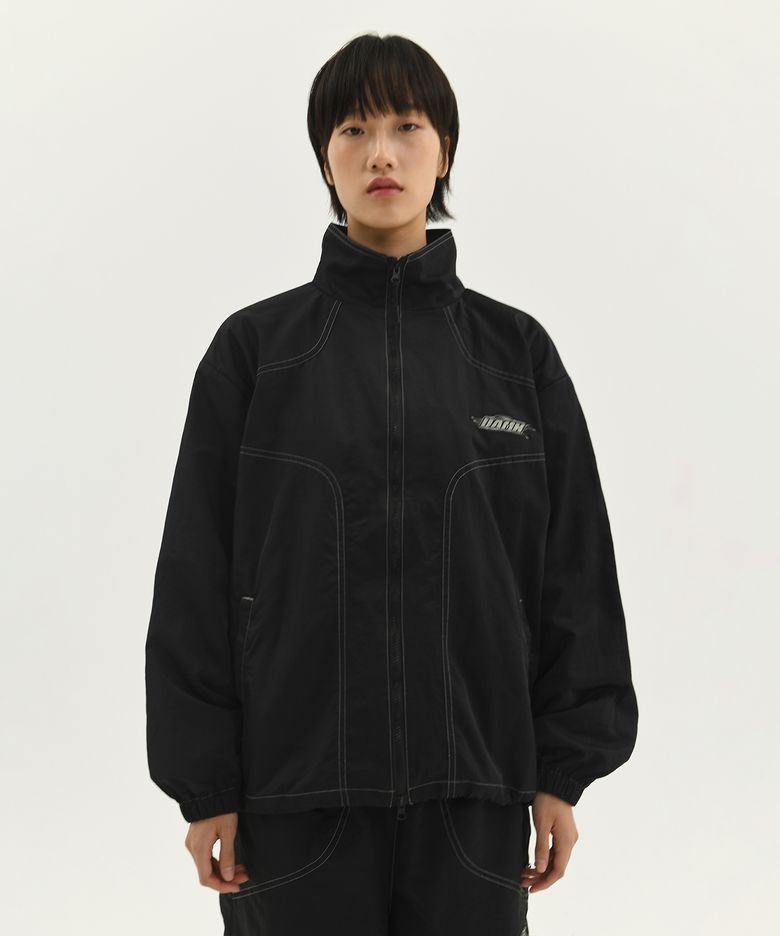 DAMN STITCH TRACK JACKET BLACK