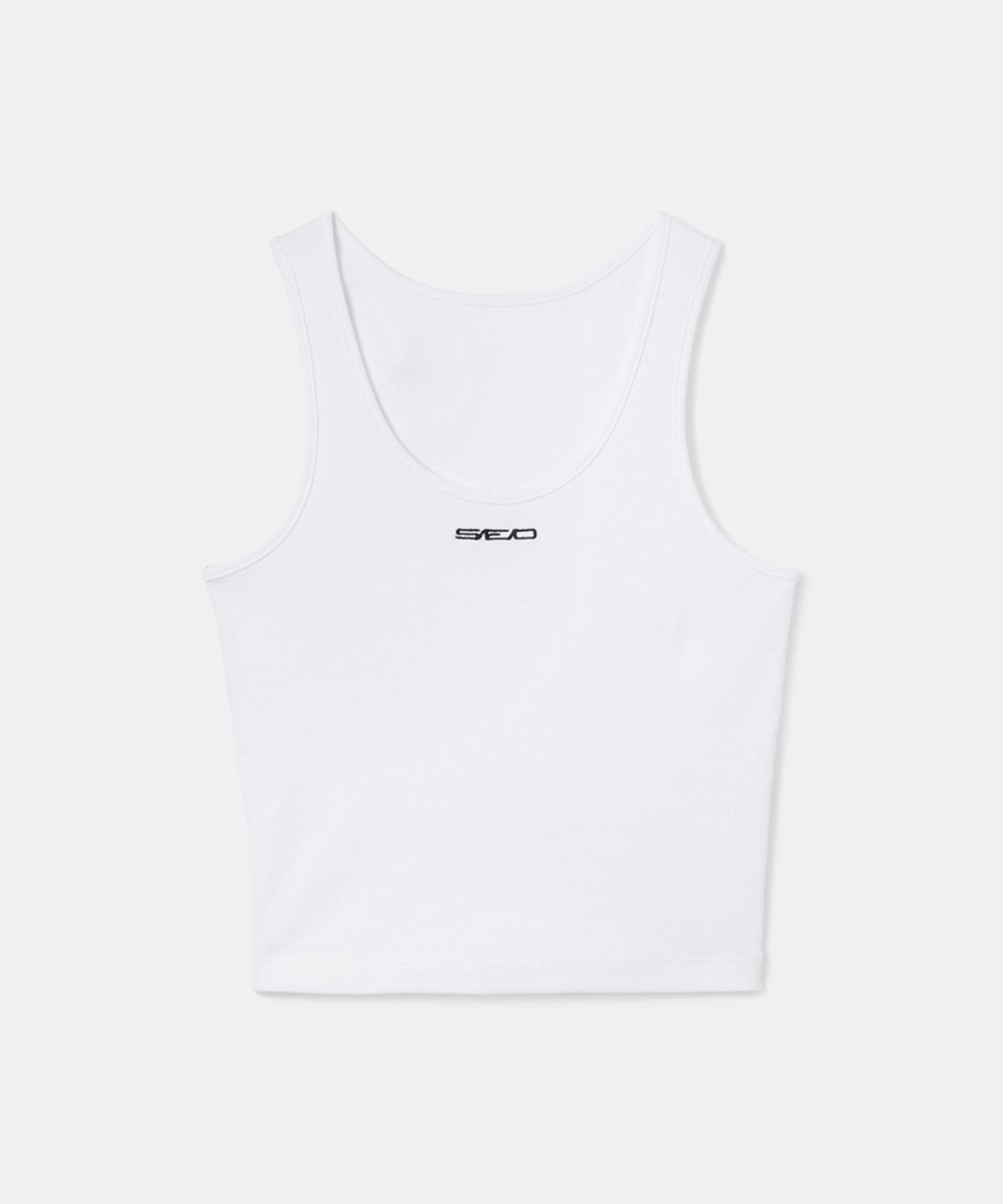 에스이오(s/e/o) BASIC U-NECK SLEEVELESS_WHITE
