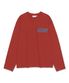 SYMBOL LOGO EMBROIDERY LS TEE RED (AM2DFUT551A)