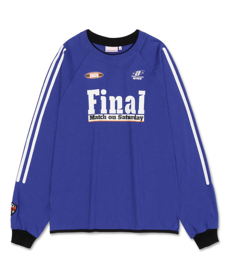 FINAL MATCH LS TEE BLUE (AM2DFUT553A)