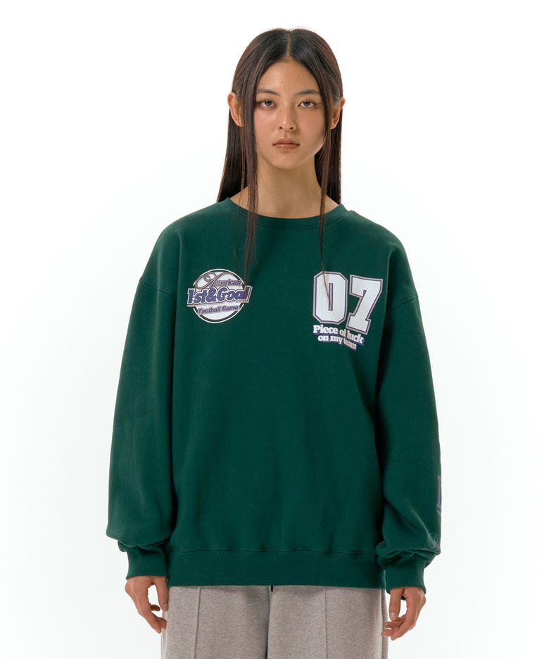 1ST GOAL SWEATSHIRT GREEN (AM2DFUM442A)