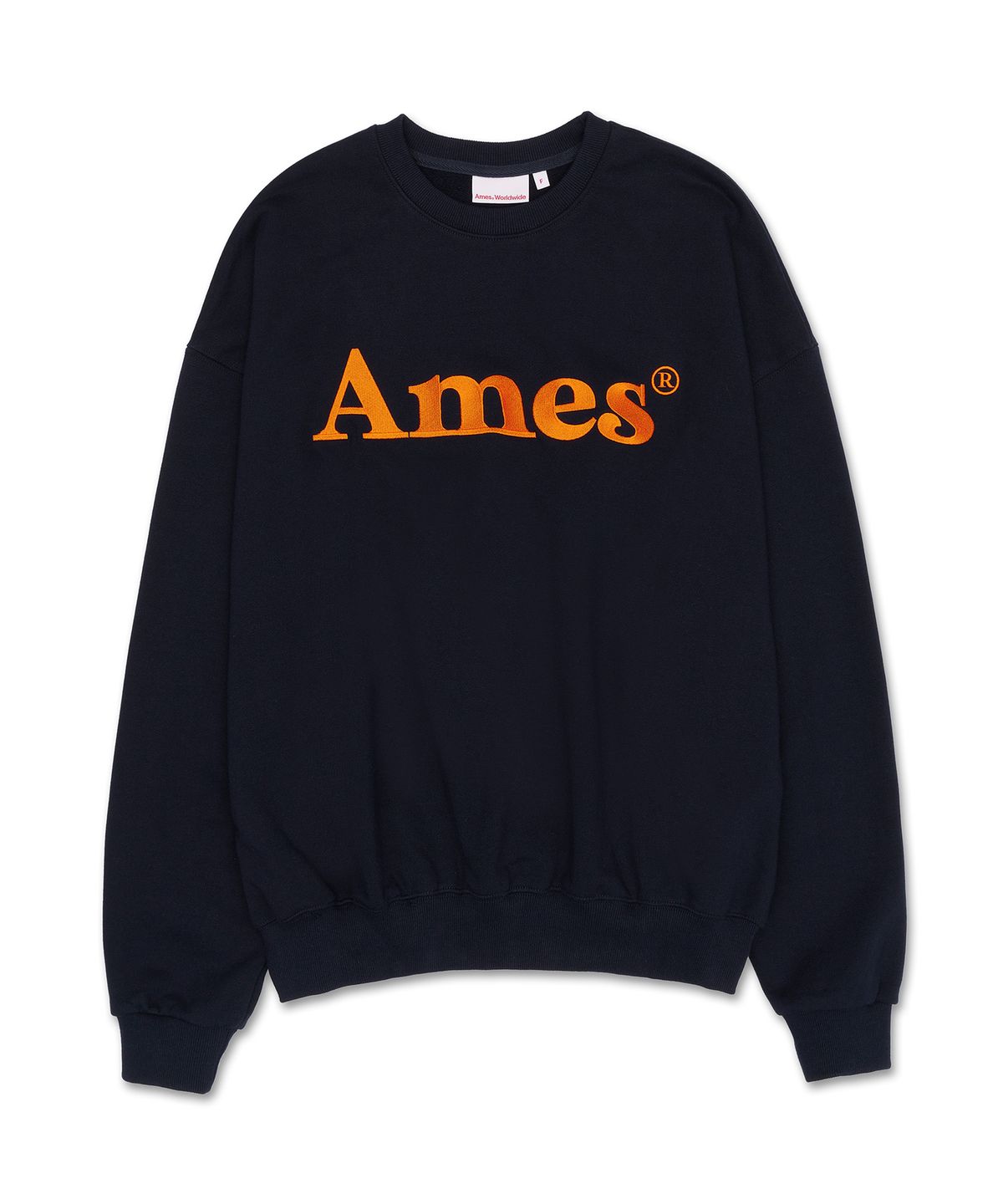아메스 월드와이드(AMES-WORLDWIDE) BASIC LOGO SWEATSHIRT NAVY