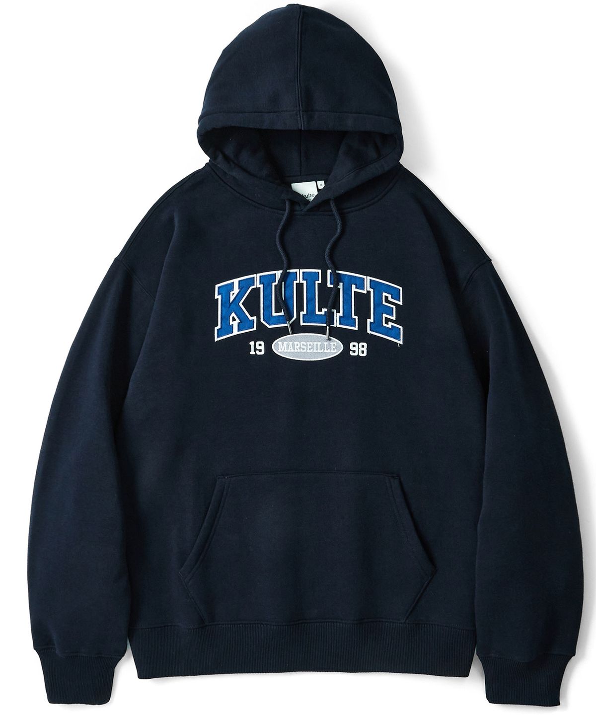 쿨트(KULTE) 트윌 아치로고 후디 D.NAVY