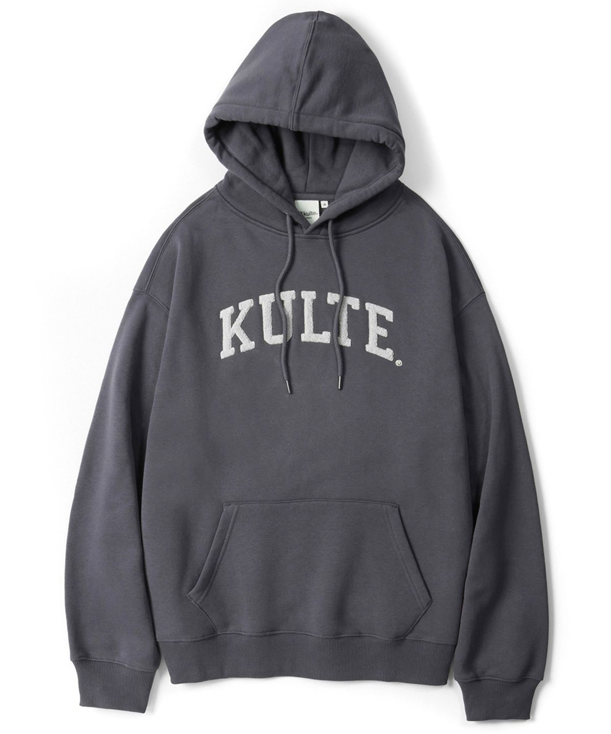 쿨트(KULTE) 부클 아치 로고 후디 GREY