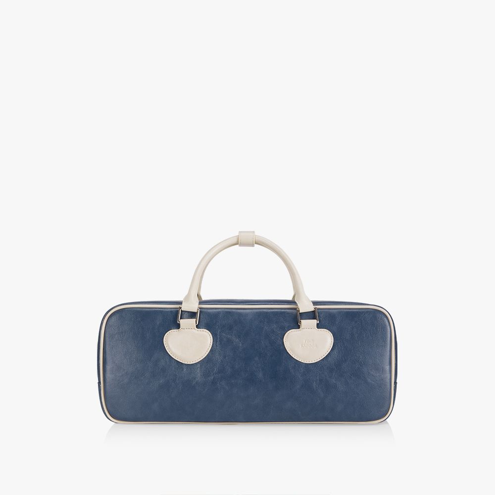 MUSINSA公式 | FINDKAPOOR Heart Double Bag 37 Crinkled - Blue