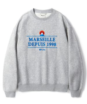 마운틴 자수 크루넥 M.GREY