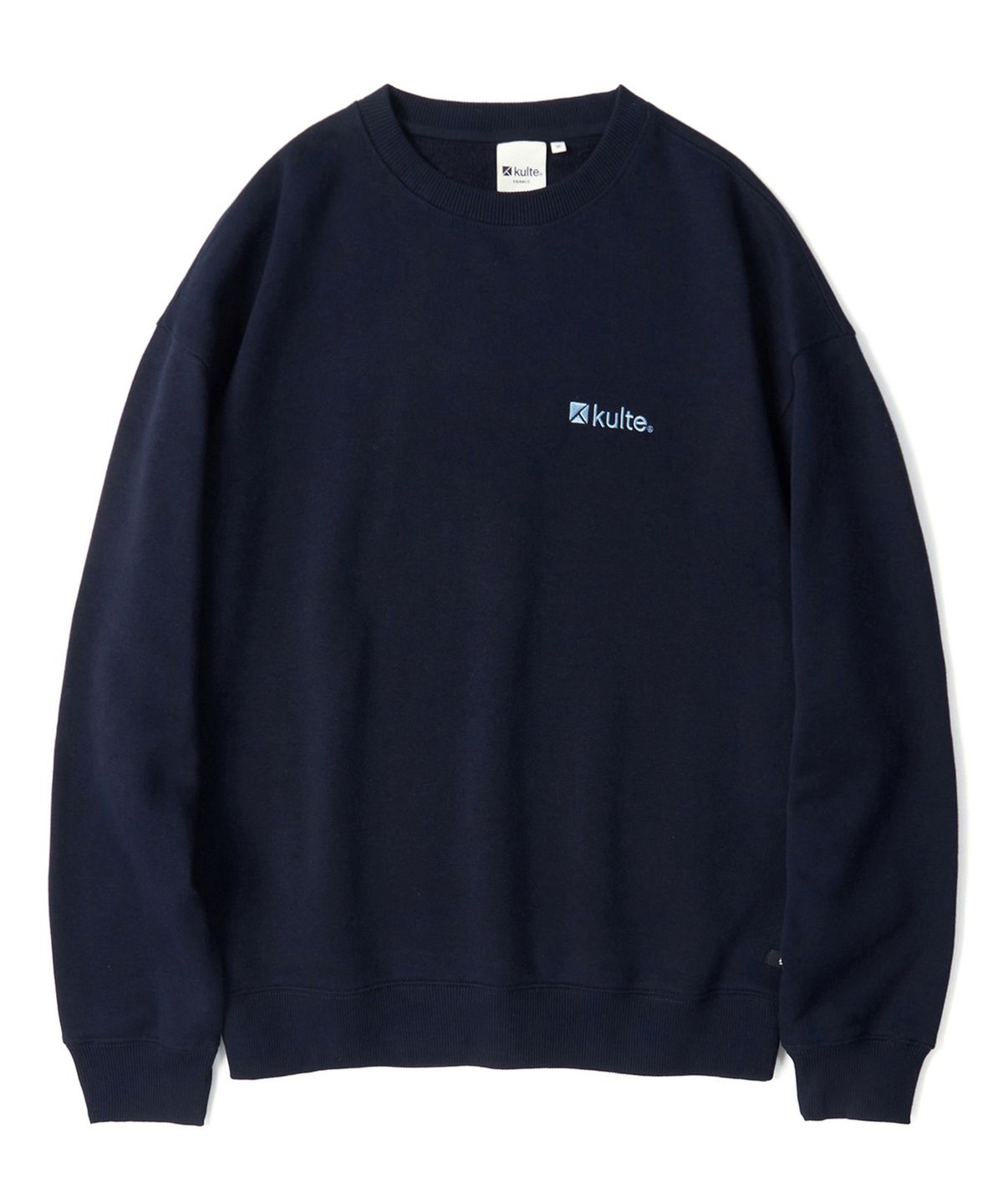 쿨트(KULTE) 아이콘 로고 크루넥 D.NAVY