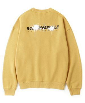 빈티지 페인트 크루넥 YELLOW