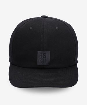 스몰 레더 패치 볼캡 - 블랙 / 231942A100320099