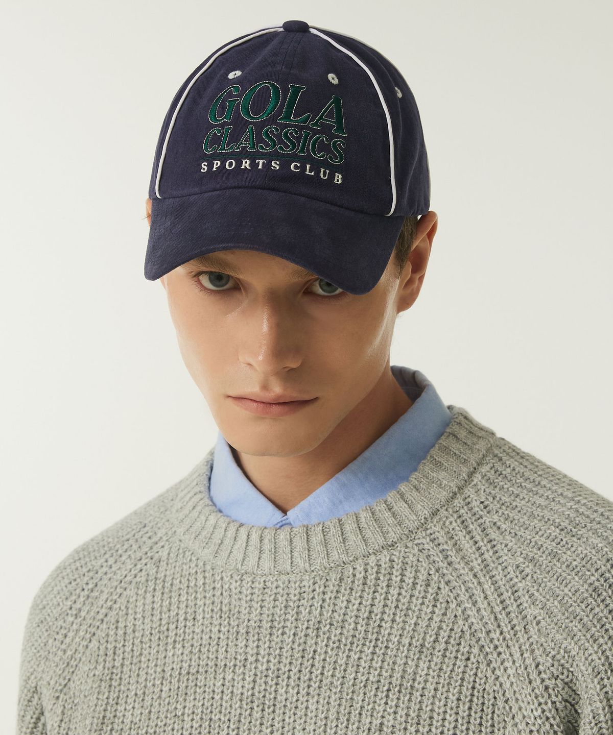 골라(GOLA) [GL]BRUSHED PIPING CAP [2 COLOR]