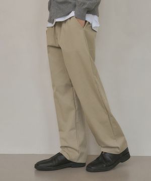 세미 와이드 치노 팬츠_6COLOR