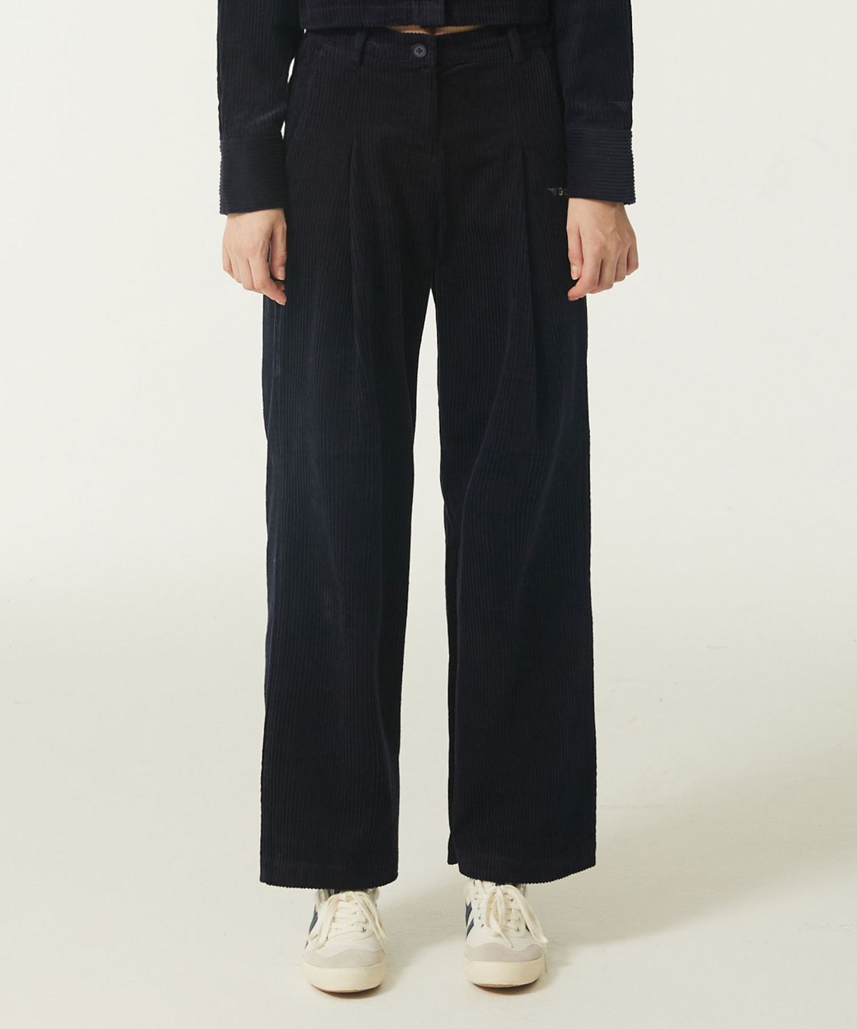 골라(GOLA) W CORDUROY WIDE PANTS [3 COLOR]