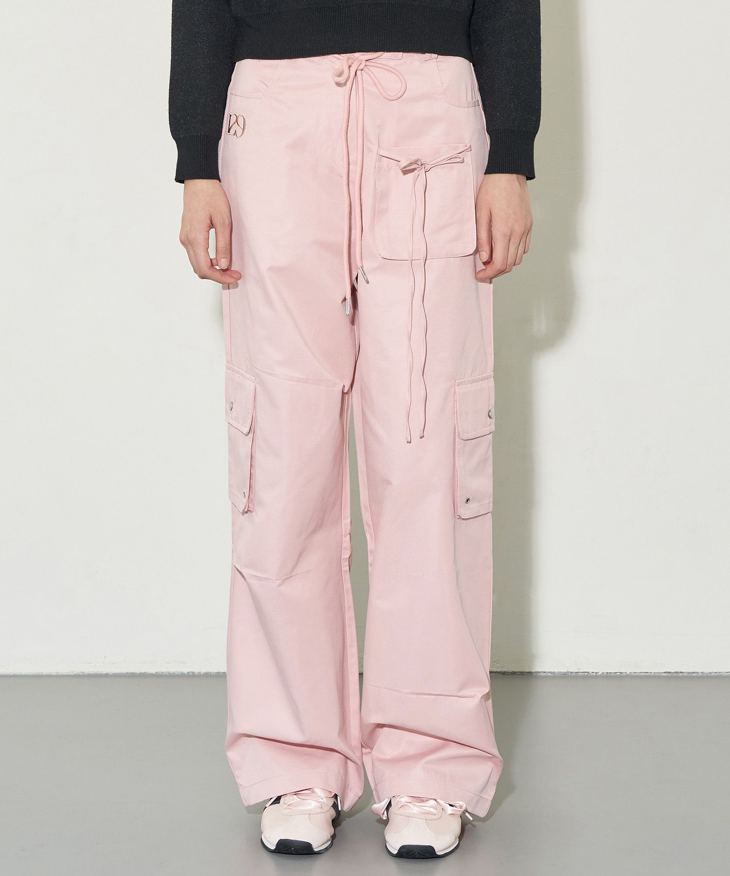 新作商品 | MUSINSA ILLIGO Pink Pants Banding Cargo String パンツ