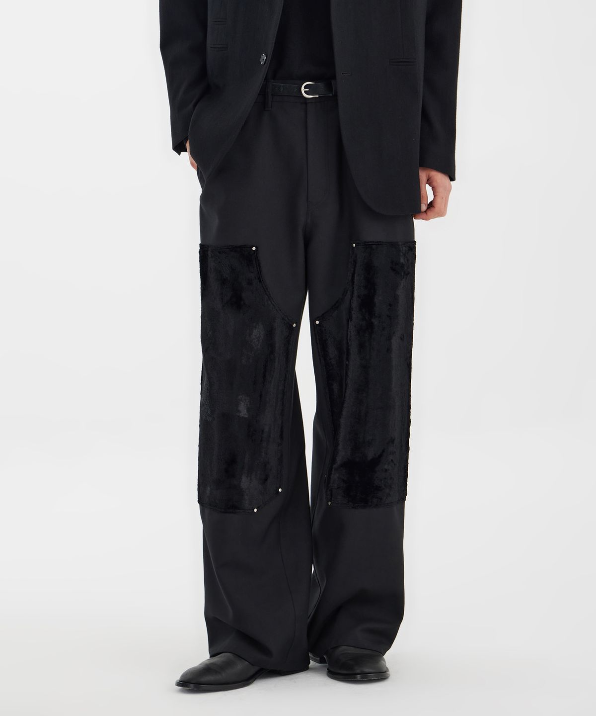 유스(YOUTH) Carpenter Pants - Black