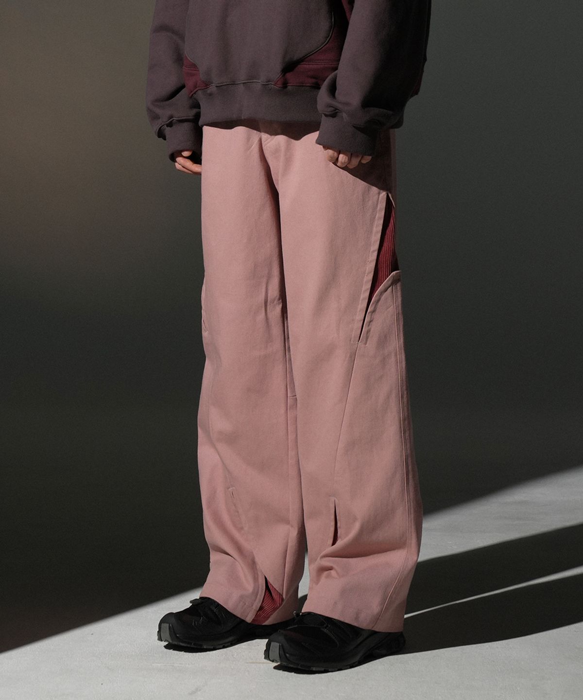그레일즈(GRAILZ) HYBRID CORDUROY PANTS [OLD PINK]