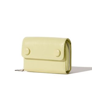 도트 포켓 동전지퍼 지폐 카드지갑 페일레몬