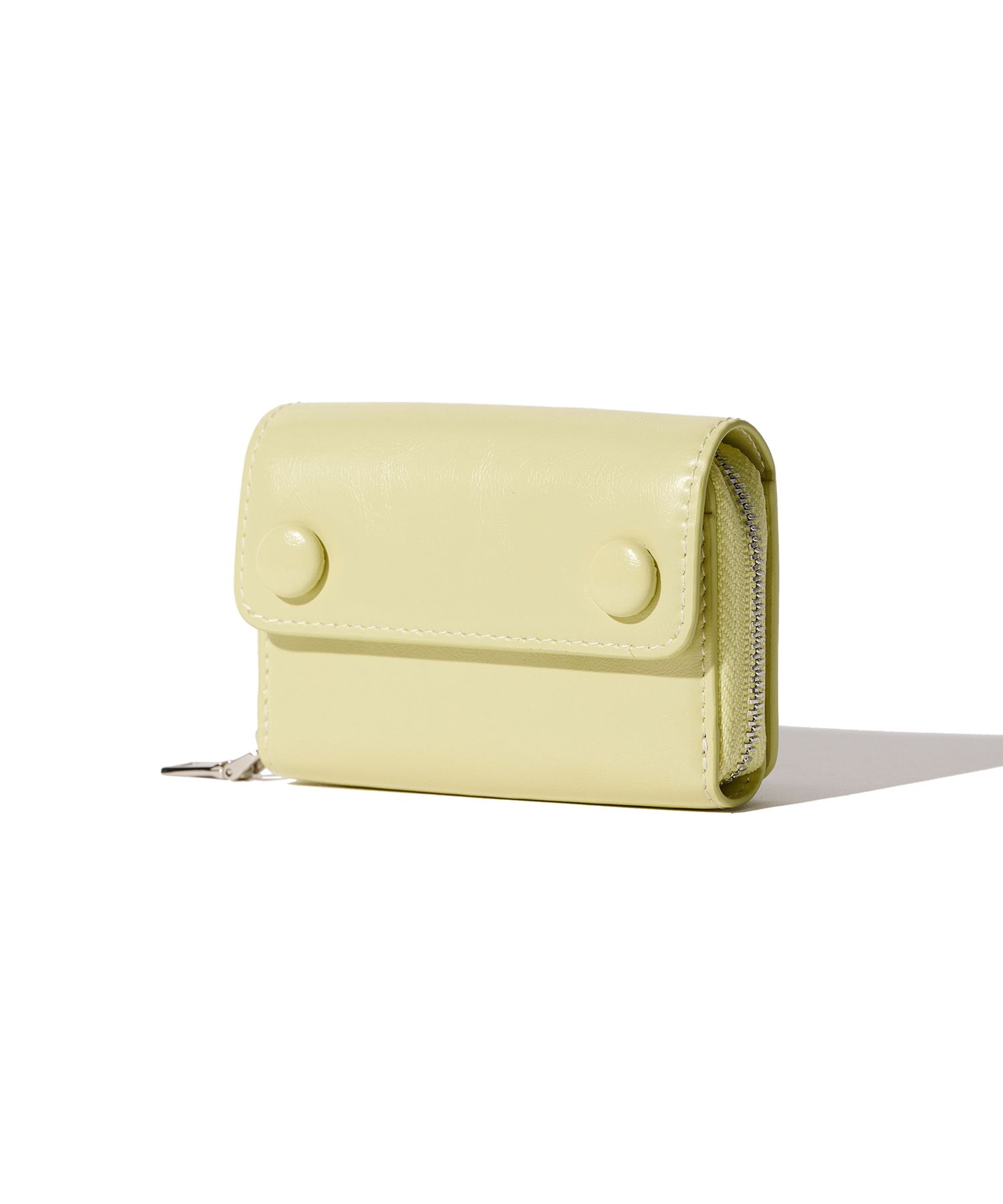 MUSINSA | LEMASQUE Dot Pocket Coin Zipper Bill Card Wallet