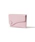 도트 새들 슬림 미니 교통 카드지갑 베이비 핑크