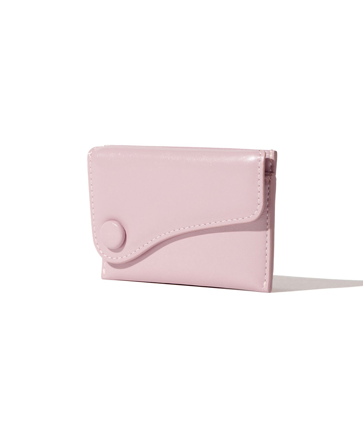 ☆LEMASQUE☆ Dot Saddle Slim Mini Transit Card Wallet Pale L MUSINSA | LEMASQUE Dot Saddle Slim Mini Transportation Card