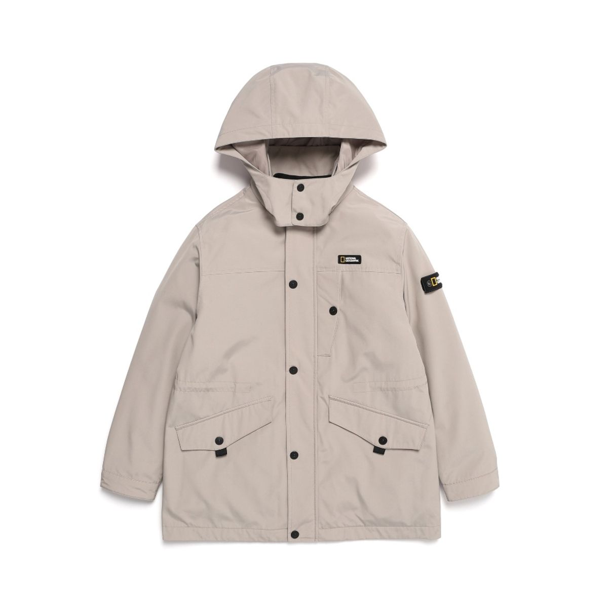 내셔널지오그래픽 키즈(NATIONAL GEOGRAPHIC KIDS) K223UJP050 디테처블 야상 패딩점퍼 BEIGE