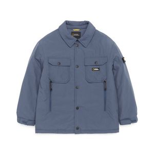 K223UPD060 셔츠형 패딩 점퍼 HARBORBLUE