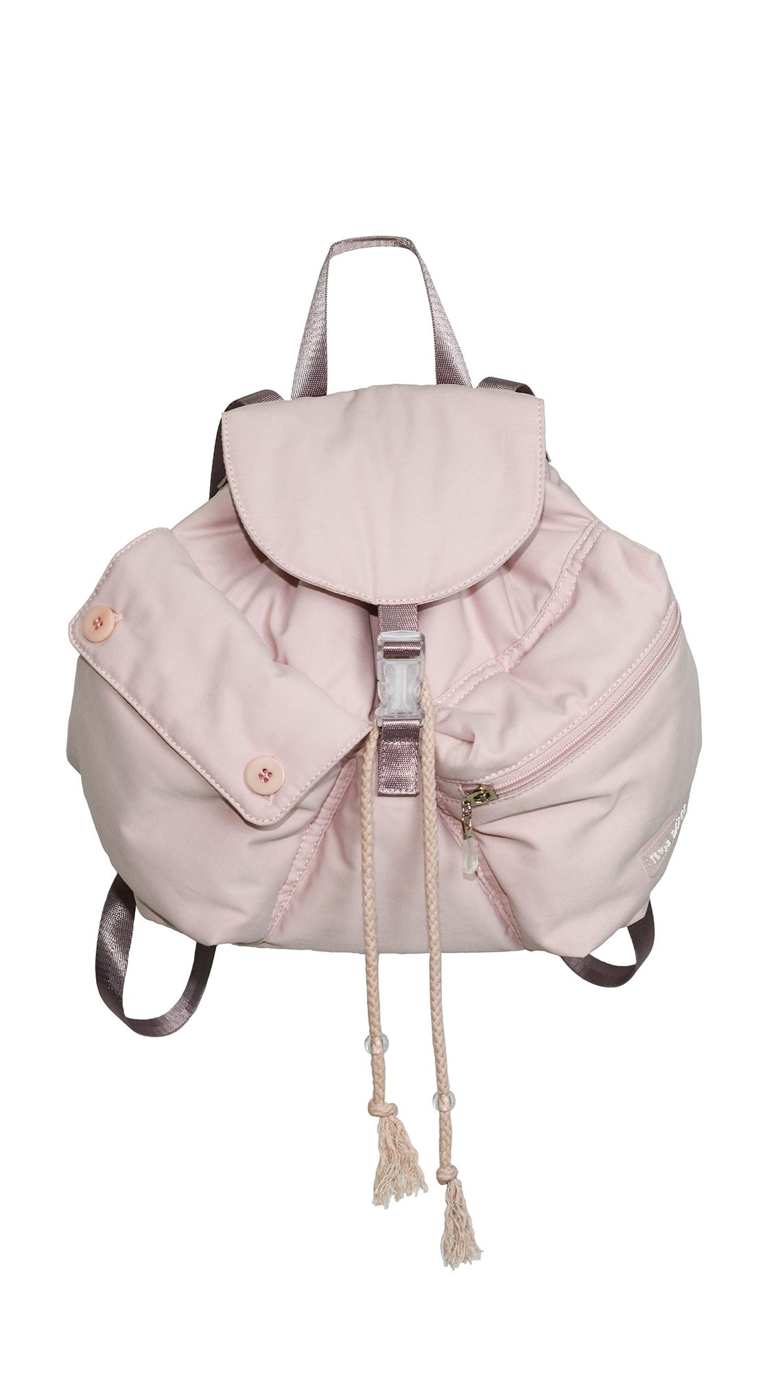 MUSINSA | TENSE DANCE Button Mini Backpack_Pink